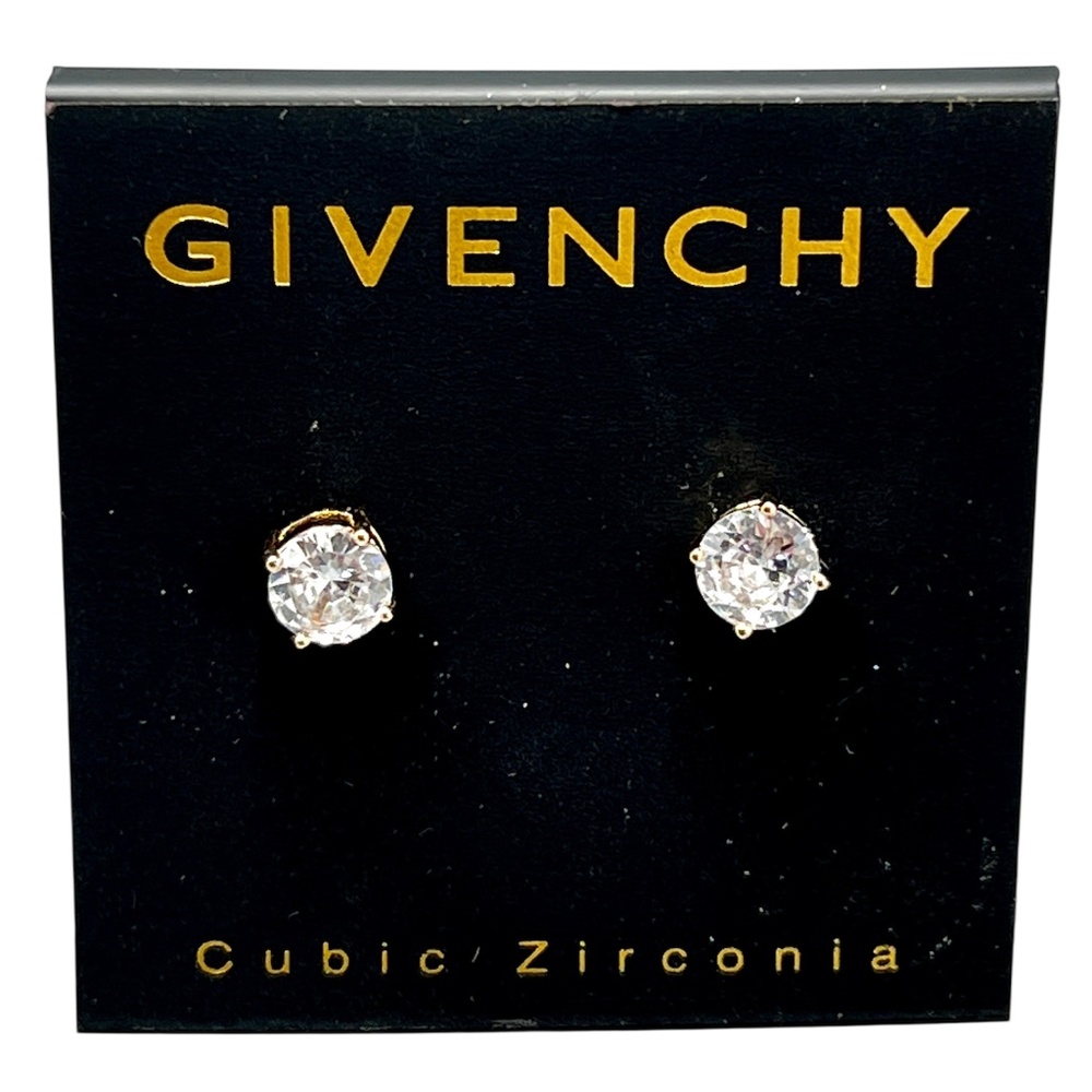 Givenchy Cubic Zirconia Stud Earrings